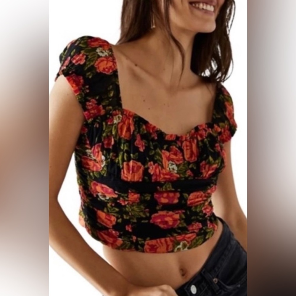 SOLD NWT Free People Little Bloom Corset